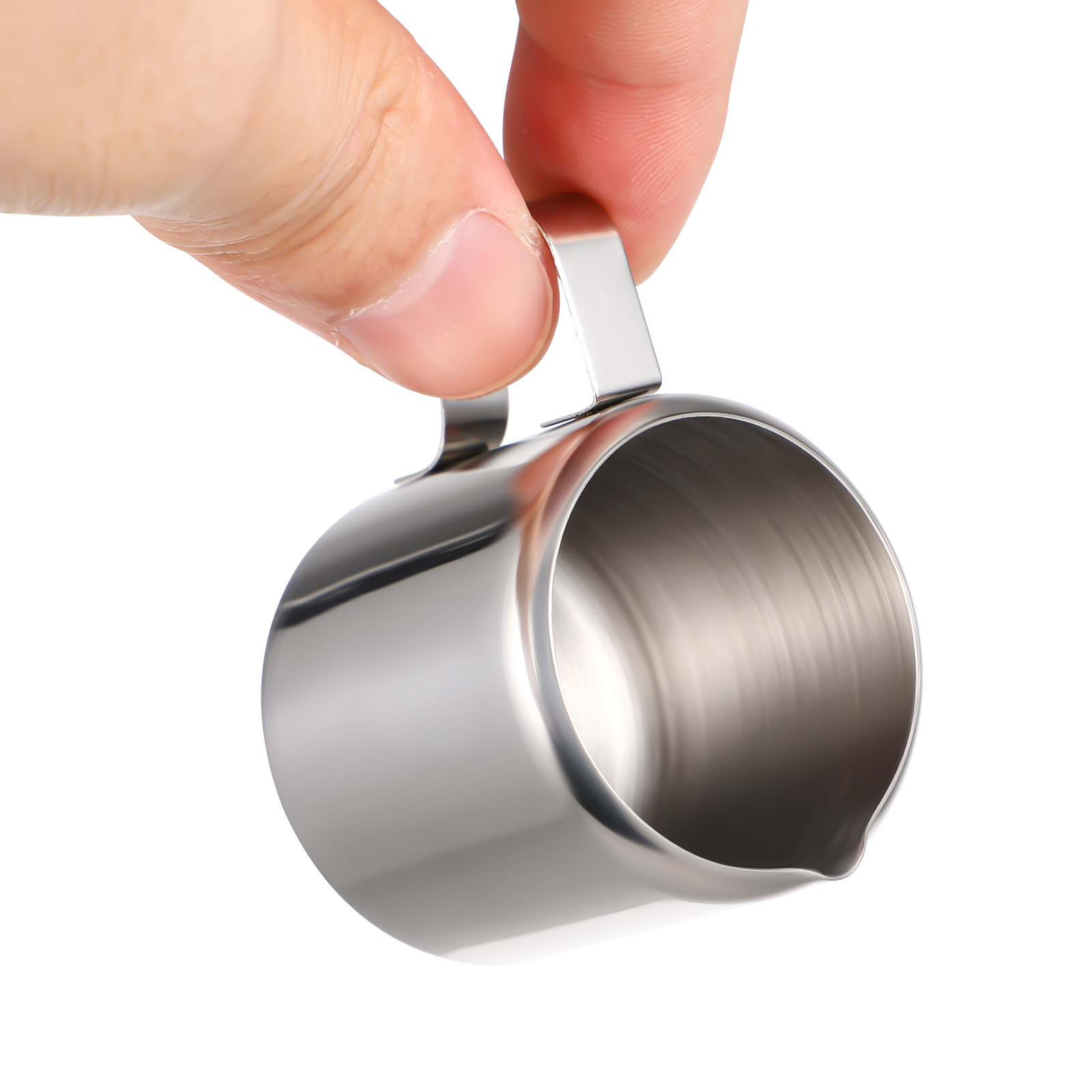 Coffee Tea Creamer - 2Pcs Premium Stainless Steel Frothing Cup