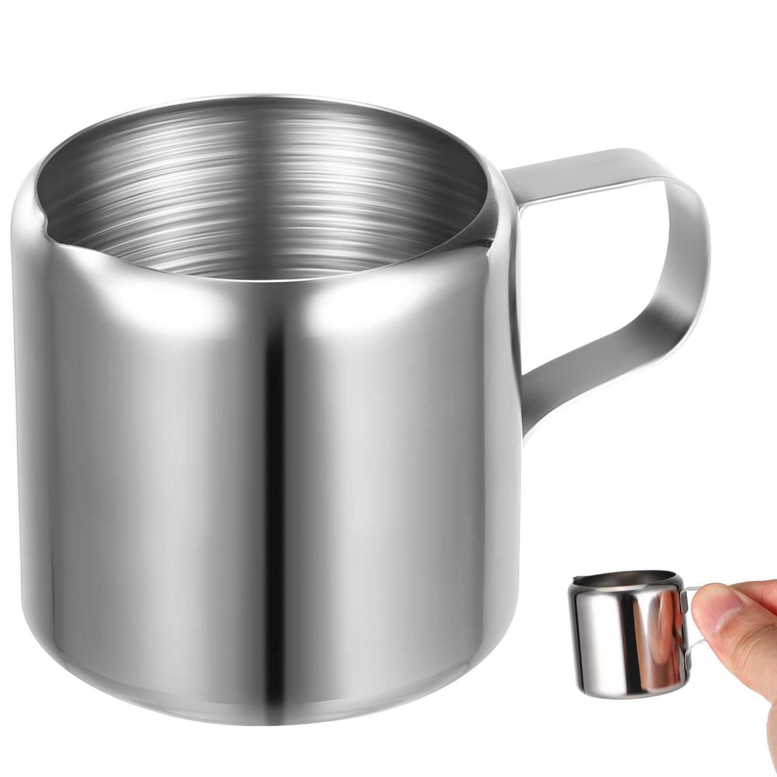 2Pcs Premium Stainless Steel F - огляд і ціна Coffee Tea Creamer