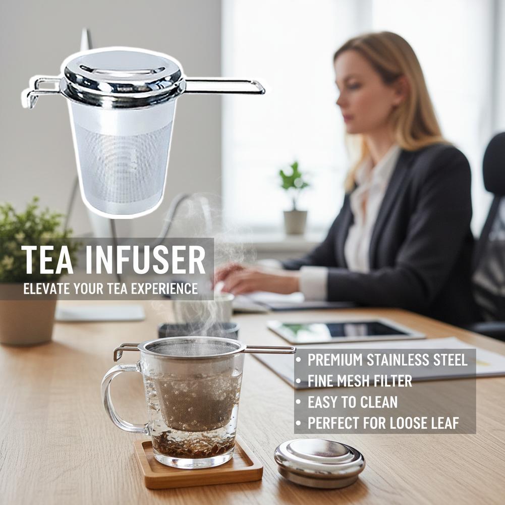 1pc Loose Leaf Tea Infuser Sta - огляд і ціна Coffee Leaves Tea