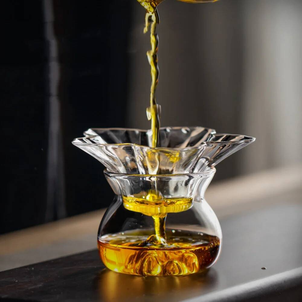 130ml Flower Glass Tea Straine - огляд і ціна Coffee Leaves Tea