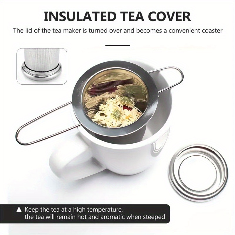 Stainless Steel Mesh Tea Infus - огляд і ціна Coffee Leaves Tea
