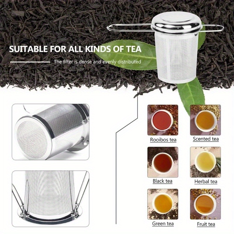 Stainless Steel Mesh Tea Infus - огляд і ціна Coffee Leaves Tea