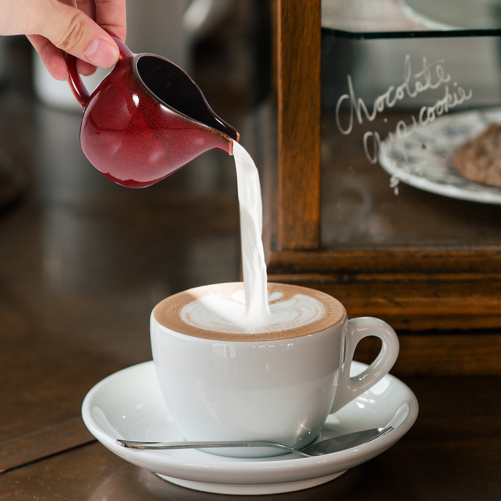 Ceramic Milk Pitcher European  - огляд і ціна Coffee Tea Creamer
