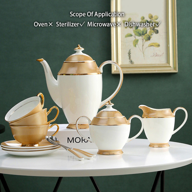 Luxury Gold Bone China Coffee  - огляд і ціна Coffee Tea Creamer