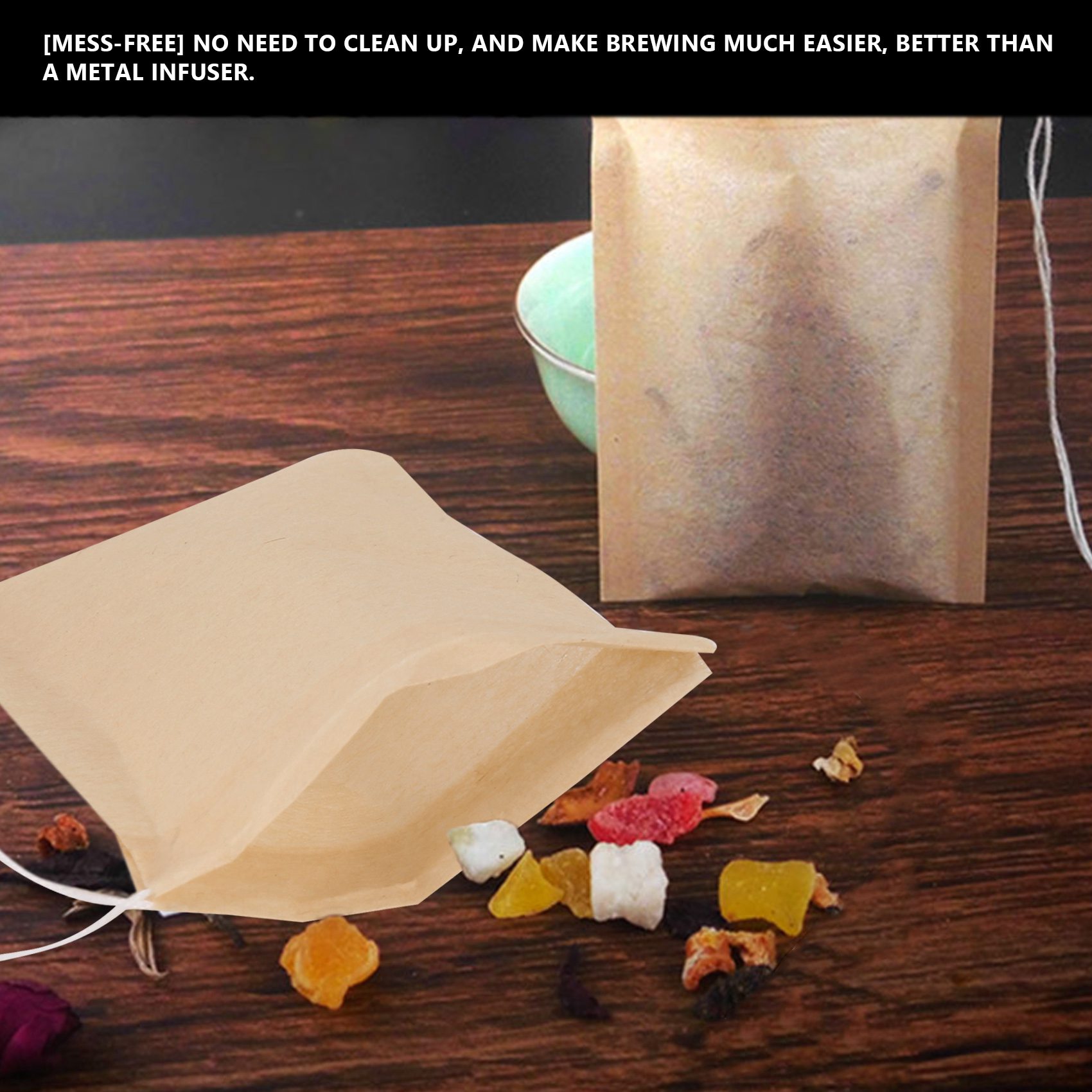 AC76-500 Pack Tea Filter Bags, - огляд і ціна Coffee Leaves Tea