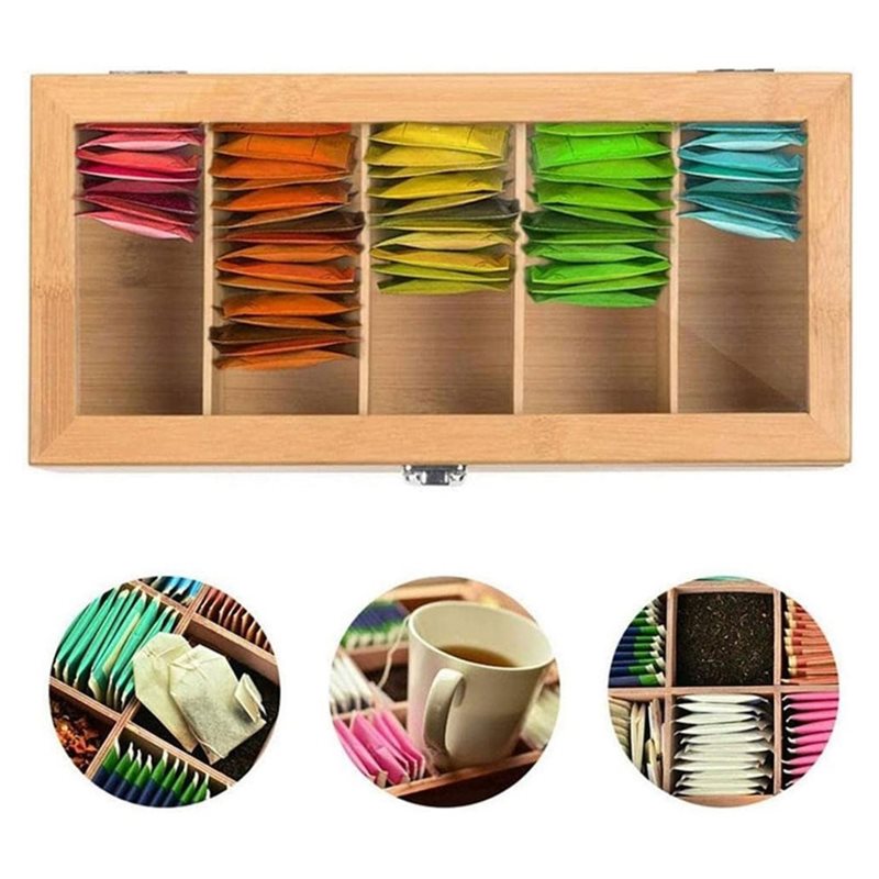 YANA50I Tea Bag Holder, 5 Comp - огляд і ціна Coffee Tea Creamer