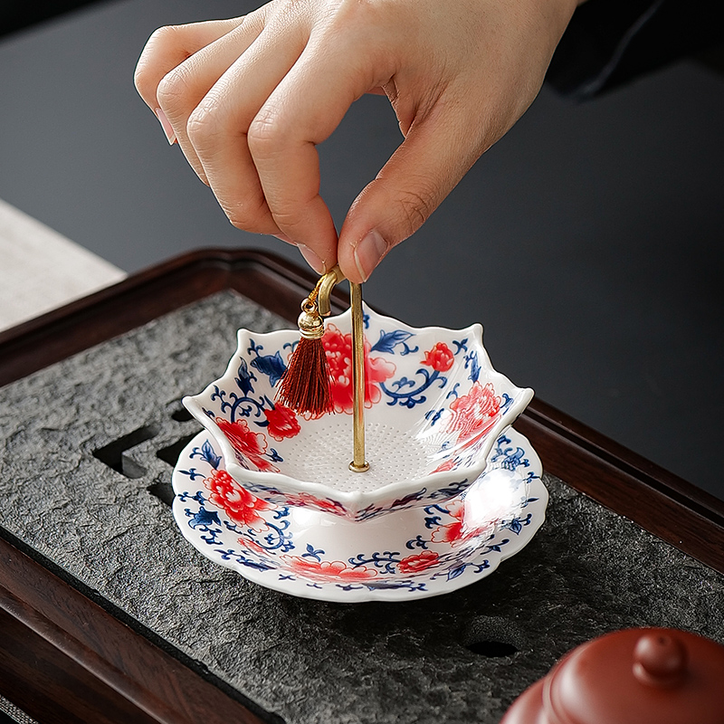 Chinese Blue White Porcelain U - огляд і ціна Coffee Leaves Tea