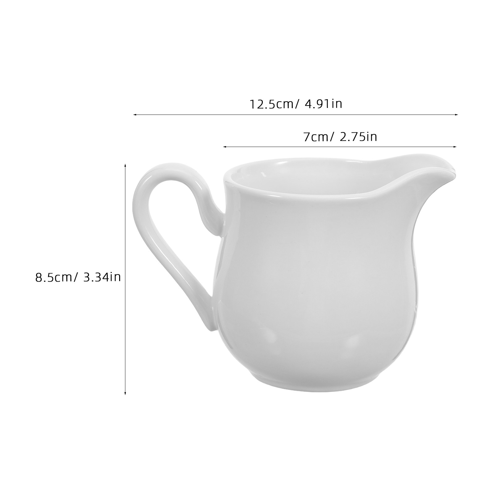 Ceramic Milk Jug 350Ml Elegant - огляд і ціна Coffee Tea Creamer